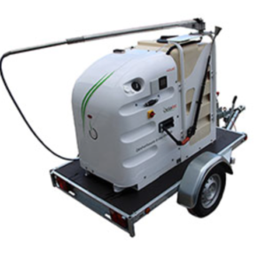 Désherbage eau chaude sur remorque / pickup