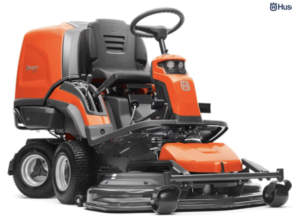 Tracteur à gazon avec ramassage Husqvarna RC 320Ts 4x4 112cm.