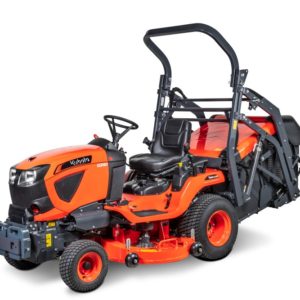 Tracteur à gazon avec ramassage Kubota G231 HD 122 cm