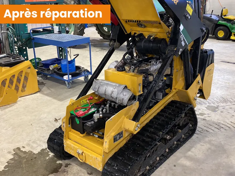 Machine de location Mini Chargeuse Vermeer S 925 TX après réparation Multiloc