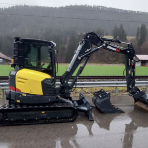 Pelle sur chenilles hydraulique 5 tonnes